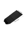 Heavy Duty Fireproof Welding Sleeves Heat Resistant Arm Guards, black fabric, 53cm long, protective gear for mechanics and welders.