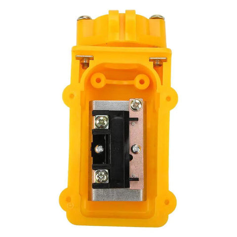Chain Hoist Push Button Pendant Controller With Up And Down Switches Rainproof ABS Housing AC 250V 5A COB 61 Model Heavy Duty Lift Control For Industrial Hoists Applications