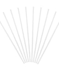 Top Notch Pp Plastic Welding Rods White 20Cm Length Perfect For Easy Car Bumper Fixes No Experience Needed Durable And Resistant Material Shows multiple white rods fanned out.
