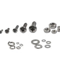 320 Piece Stainless Steel Hex Socket Screws Nuts Bolts Kit 304 Rust Resistant Round Flat Head Washer Assortment 2-5mm sizes