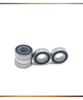 Groove Bearings 688-2RS Set Of 10 For Rail Linear Motion Systems, 3D Printer Parts And Industrial Automation Equipment, Pro Grade Smooth Rolling Support For Precise Motion, three sealed bearings