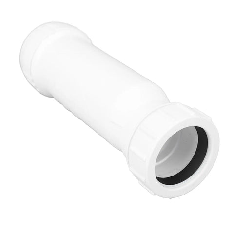 Skip The Nightmare Of Clogged Drains With This Heavy Duty RV Anti Overflow Valve That Locks Down Sewage Backups And Keeps Your Camper Rig Spotless On The Road, white PVC valve with EPDM gasket.