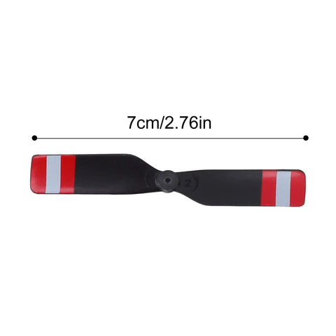 Tail Rotor Set For RC Era C032 UH 1 Helicopter Beefed Up For Stable Tail Control Pro Grade Lightweight 7cm two-blade assembly