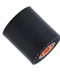 Rubber Aluminum Core Polishing Wheel For Wire Drawing Machine with black rubber surface, ideal for high strength burnishing tasks.