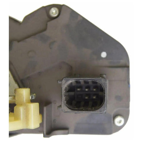 Top Notch Door Lock Actuator For Chevy Silverado 1500 2500HD 3500HD And GMC Sierra 1500 2500HD 3500HD Model Years 2009 To 2011 Super Easy Bolt On Install With All Needed Hardware Included So You Can Fix Your Car Fast Without Breaking The Bank Today.. black plastic door lock actuator connector and mounting plate