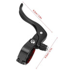 Ultra Lightweight Aluminum Brake Levers 1 Pair 31.8mm For Road Bikes Black Durable Alloy Shell With Anti Deformation Smooth Grips Easy Install