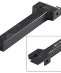 Lathe Tool Holder System For 10mm MGEHR1010 Turning Tools With Four MGMN200 Grooving Inserts For Rock Solid Durability Precise Metalworking And Smooth Efficient Cutting, black 10mm steel shank