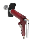 Rear Brake Caliper Rewind Tool For Cars Portable 118 PSI Pneumatic Piston Wind Tool in red with quick release mechanism