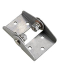304 stainless steel adjustable torque hinge for industrial machinery with mounting plate and bolts, 1 pc