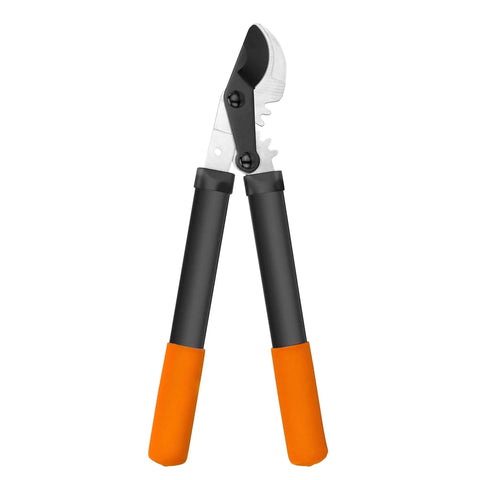 Powerful Gear Action Pruner With Sharp Steel Blade For Tree Trimming Cuts Through Branches Up To 1.3 Inches Lightweight 15 Inch Garden Clippers