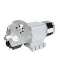Genuine Aluminum Cnc Rotary 4th Axis Dividing Index Head Delivers A Rock Steady 50:1 Gear Reduction with 3 Jaw Chuck.