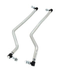 Go-To Adjustable Steering Drag Link Kit For Lawn Mowers And Tractors Left And Right Drag Links Compatible With Husqvarna Craftsman AYP Poulan Pro Jonsered Red Max Replaces 583513401 583513301 597069902 597069802 532436885 532436884 two metal links