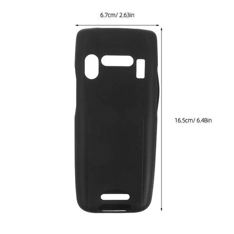 Tough As Nails Nonslip Boot With Crush Proof Armor And Tight Fit For K3S Barcode Scanner showing black hardshell case dimensions 6.7cm x 16.5cm.