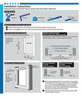 Installation instructions for Sweet Removable Access Panel Featuring No Sweat Drywall Inlay And Concealed Touch Latches.