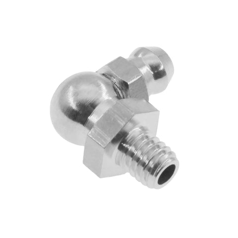 Beefed-Up 90 Degree Angled Grease Nipple Kit In 304 Stainless Steel Zerk Fittings Metric Threads Male Thread Nipples 10-Pack