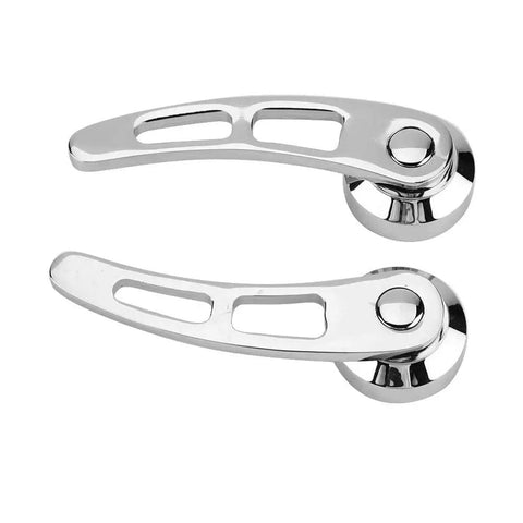 2-Pack Passenger Side Sliding Door Handle for Vintage Cars, Four And A Quarter Inch Exterior Replacement, Easy Install, Rustproof Durable Car Accessory