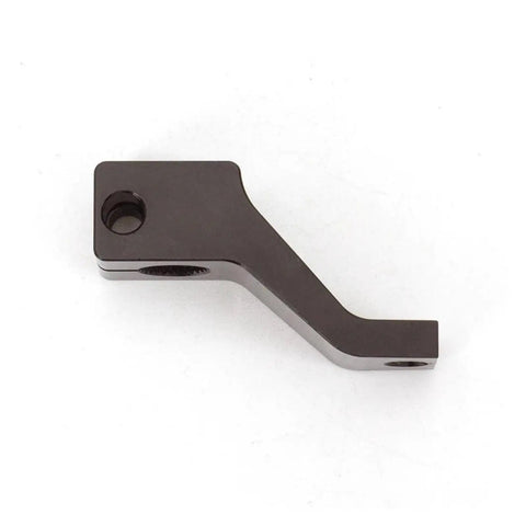 Short Throw CNC Aluminum Gear Shift Rod Linkage Arm Knob for Yamaha YZF R1 R6 R3 MT07 MT09, black machined linkage arm