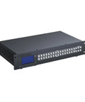 Pro Grade Hdmi Matrix Switch 16 In 16 Out Easily Configured As 4X4 Or 8X8 device with HDMI ports and display panel
