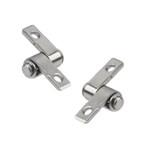 Two Sets Of 360 Degree Torque Friction Hinges With Carbon Steel Shafts And Screws, Left And Right, Small Size 29 X 18 X 8 Mm
