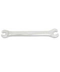 Three Piece Metric Flare Nut Wrench Set With Hex Head Design Perfect For Softer Nuts Chrome Vanadium Steel Build, one wrench visible