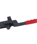 Beefy Vertical Toggle Clamp 700kg Capacity Carbon Steel Heavy Duty with ergonomic handle in auto shop setup