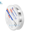 Spool of Non Insulated 0.008mm 120m Superfine Silver Jump Wire For Soldering Tiny PCBs Copper Conductor Wire For iPhone PCB BGA Repair