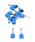 Top Tier 1000 Pcs Insulated Copper Ferrule Kit For TE7508 Terminals Perfect For Crimping AWG 20 Solid Stranded Wires For electrical wiring