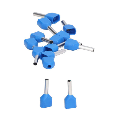 Top Tier 1000 Pcs Insulated Copper Ferrule Kit For TE7508 Terminals Perfect For Crimping AWG 20 Solid Stranded Wires For electrical wiring