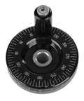 Top Tier Solid Bakelite Milling Handwheel Handle 63mm Replacement Part for Heavy Duty Industrial Machinery Tools With Durable Ergonomic Grip Design black handwheel with degree scale
