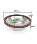 100mm diamond grinding wheel resin bond sharpener for carbide metal tungsten steel milling cutters