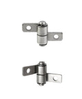 Two Sets Of 360 Degree Torque Friction Hinges With Carbon Steel Shafts And Screws, Left And Right, Small Size 29 X 18 X 8 Mm
