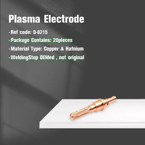 SL60 Plasma Torch Consumables Kit With 9-8215 Electrodes And 9-8210 Nozzles For Thermal Dynamics SL60 Cutmaster Series 60A Tips