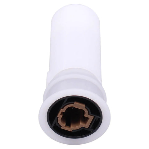 Windshield Washer Fluid Level Sensor That Fits A Ton Of Nissan And Infiniti Rides From 350Z To GTR Plus Altima Armada Frontier Maxima Murano Quest Sentra Xterra Stanza EX35 FX35 white plastic sensor with plug connector