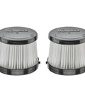 HEPA Replacement Filter Set For 20V Vacuums, DCV5011H Compatible, pair of circular filters with durable plastic frame