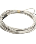 Blast Chiller Heater Wire 115V For Walk In Cooler Door 36 X 78 Inches OEM Replacement Part For Commercial Kitchens Pro Grade Heavy Duty Thermal Heating Wire Durable Easy Install white wire coil