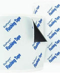 Self Adhered Flashing Tape 4 Inch By 75 Foot Roll Black Easy Peel For Window Heads And Jambs, Water Resistant Weatherproof Seal