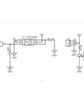 Circuit diagram for Ten Pack TTP223B Capacitive Touch Switch Modules with 2 to 5.5V digital sensor for DIY projects.