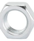 Steel Jam Nuts Five Eighth Inch by Eighteen NF Fine Thread Right Hand Thin Profile Locking Hardware for Rod Ends Heim Joints Tie Rod Ends Zinc Plated Pack of Six, zinc-plated hex nut
