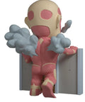 Colossal Titan Vinyl Figure 5 Inch from Attack On Titan Anime Series Collectible Figurine with detailed exposed muscle design.