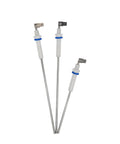 Pro Grade Boiler Steam Probe Kit For Breville And Sage Espresso Makers - Three stainless steel thermal sensors with white plastic components.