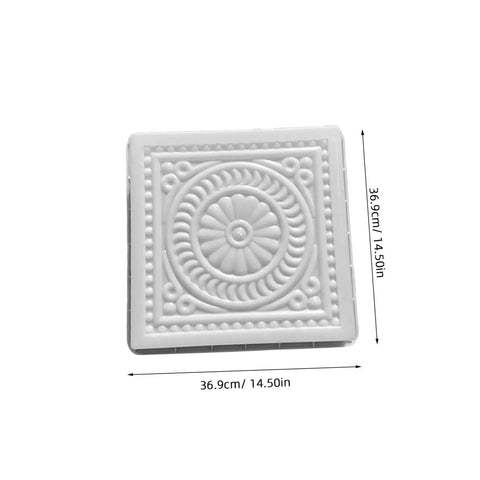 DIY Concrete Stepping Stone Molds For Patio And Garden Paving Molds Set Easy To Use Cement Stone Molds For Walkways Brick Style Pathway