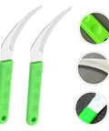 Two Piece Manual Weeding Sickle Tool Set For Quick Garden Clearing And Harvesting Portable Multi Functional Garden Tool For Flowers And Veggies