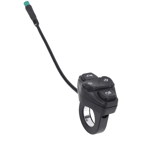 All In One Handlebar Control Switch For Electric Scooters With Headlight Horn And Turn Signals Multifunction Switch Assembly