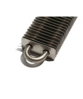 Industrial Square Fin Heater For Air Systems And Ovens Featuring A Heavy Stainless Steel Heat Plate close-up with M16 thread mount.