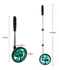 Lock In Exact Property Lines With This Rock Solid Hand Pushed Distance Measuring Wheel with a scalable design and ergonomic grip.