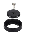 Pre Rinse Spray Valve Repair Kit For All Commercial Sink Sprayers Includes 2.08 Inch Ends Black Spray Face Bumper And Screw 304 Stainless Steel Fasteners Durable Replacement Part
