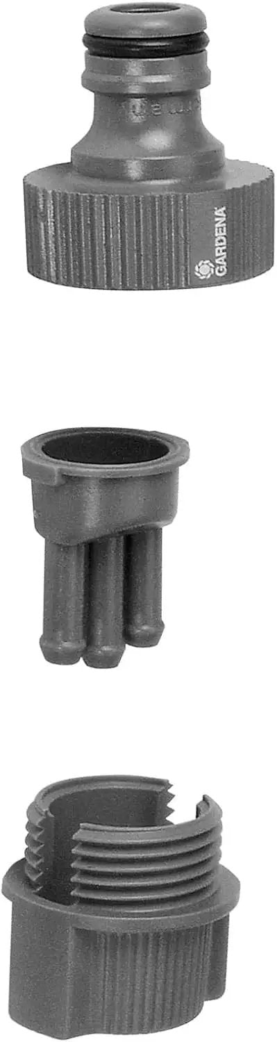 Easy Snap On Garden Hose Quick Connect Coupling Kit For Sprinklers And Hoses Inlet And Outlet Fittings Model 5316 U