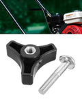 Get Your Mower Handle Locked Up Tight With This Heavy Duty Knob And Bolt Triangle Screw Replacement Kit For Mountfield And Most Lawn Machines Made Easy Fix That Wobbly Handle Today. Black plastic triangle knob and steel bolt mower handle replacement kit