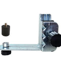 Rock Solid Laser Level Bracket For Telescoping Poles Universal Fit Rotary Line Lasers heavy-duty metal bracket with adapter screw.