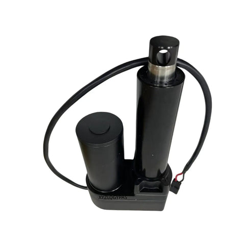 24V Linear Actuator Replacement For Serco Dock Leveler 341 008 341008 showing black heavy-duty gearbox with wiring.